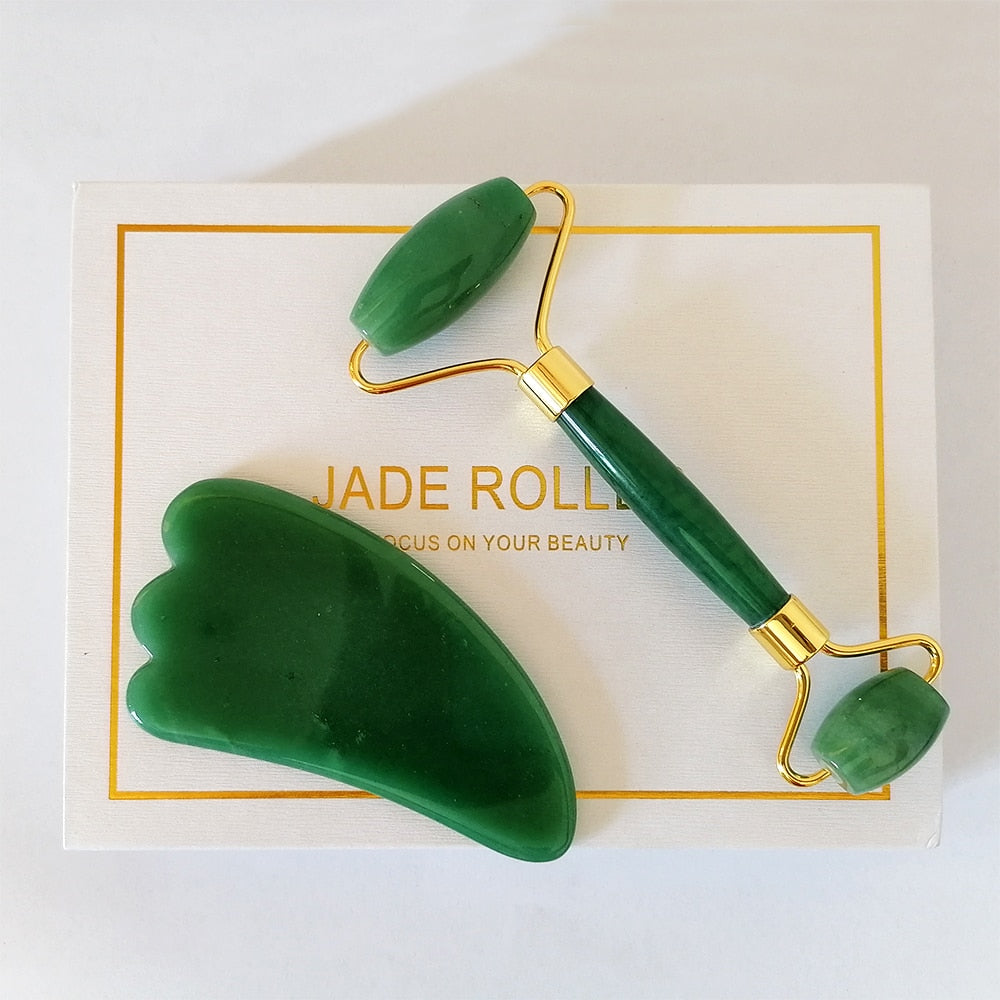 Premium jade roller